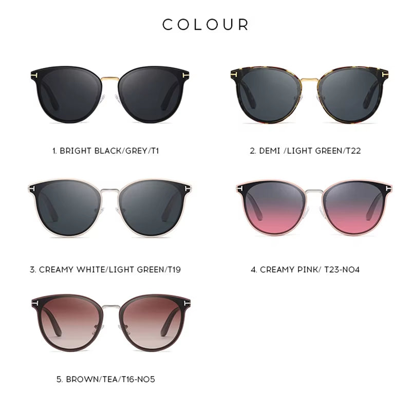 2021 Aviation Polarized Lady Sunglasses Cat Eye Fashion Women Sun Glasses Luxury Woman Female Brand New Oculos De Sol